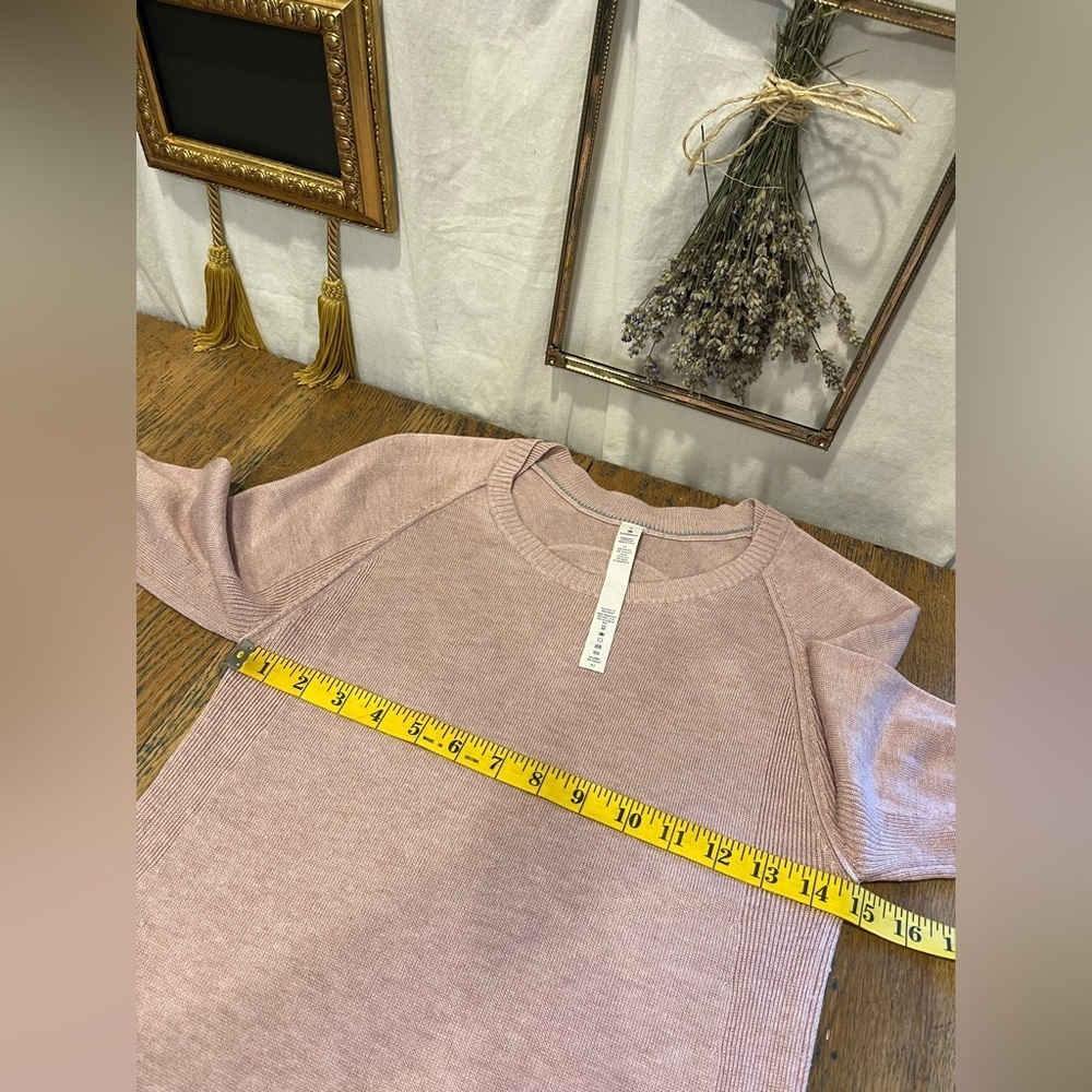 ❣️LULULEMON – Long Sleeve Pink Tunic Size 6 - Picture 4 of 10